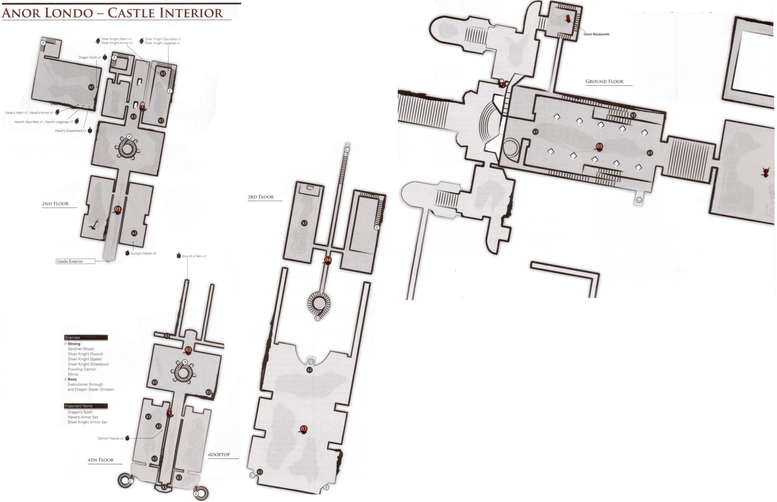 Карта самого Собора (англ. язык).