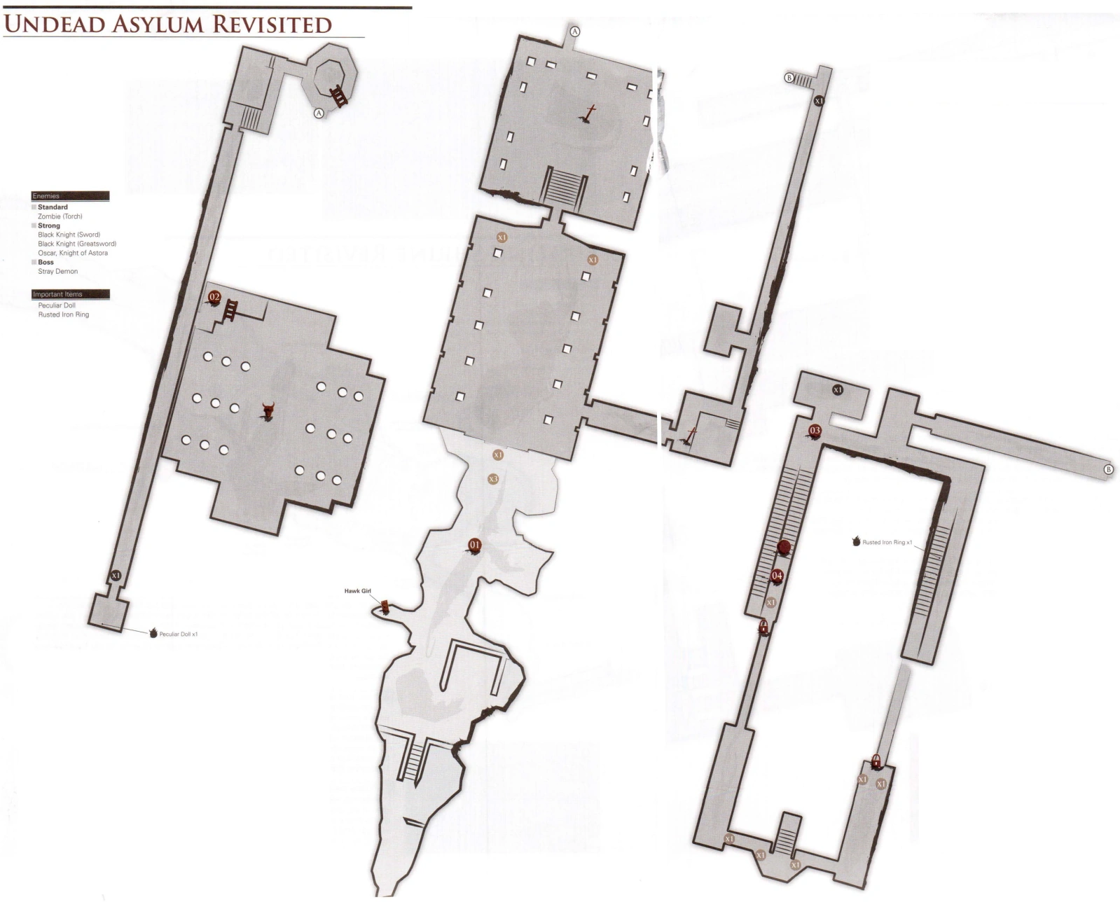 Карта локации при повторном посещении.